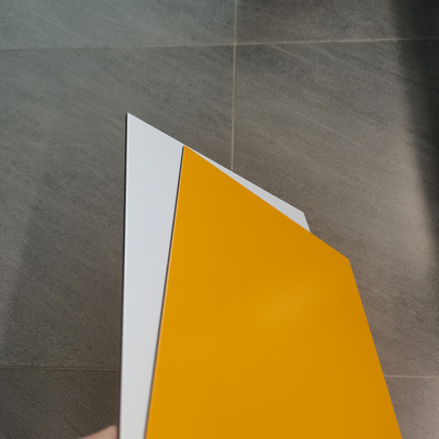 pannello composito di alluminio di spessore PVDF di 4mm per rivestimento 0,21 millimetri x 0,21 millimetri