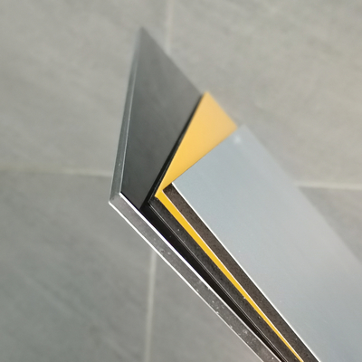 Pannello composito di alluminio ricoprente 0,15 Mmx del PE di PVDF 0,15 millimetri per la decorazione interna