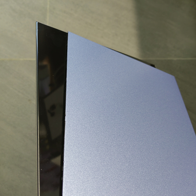 rivestimento composito di alluminio della parete interna del pannello a sandwich di 2440mm PVDF