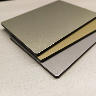 Pannello composito di alluminio del PE 4*8 per la decorazione 0.21mm*0.21mm della divisione e del contrassegno