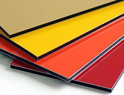pannello composito di alluminio di 4mm ACP con PVDF che ricopre 2440mm per il rivestimento della parete esterna