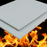 Pannello composito di alluminio specchio testato SGS in larghezza 1220 mm e spessore di alluminio 0,15 mm