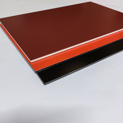 Pannello composito in alluminio ignifugo B1 Acm / Strato di rivestimento ACP per materiale da costruzione