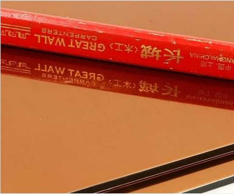 2440mm PE pannello composito in alluminio con CE ISO9001 SGS RoHS