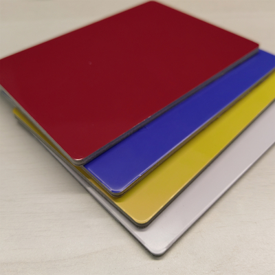 1220*2440*4*0.21mm pannello composito in alluminio PVDF ACP / Acm per pannelli murali e decorazioni esterne