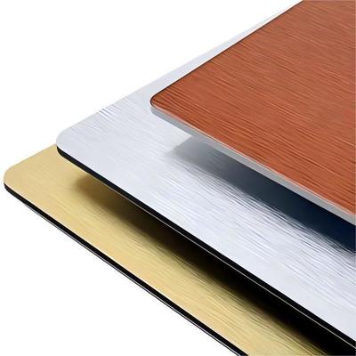 Imballaggio sicuro 3mm Granello di marmo ACM/ ACP PE Rivestimento PVDF, facile pulizia e resistente agli graffi per la cucina Backsplash in magazzino
