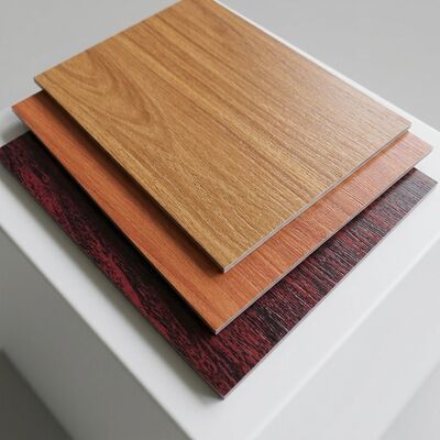 Rivestimento in PE antigraffio 3mm ACM/ACP, finitura opaca per pareti e corridoi scolastici
