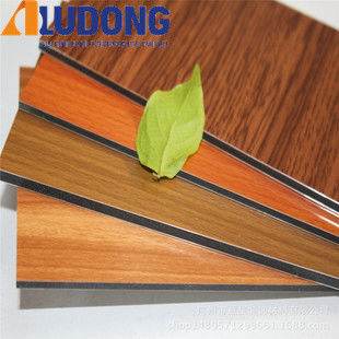 OEM Factory Grano di legno ACP 4mm, Rivestimento PVDF, Superficie antirrottura per rivestimenti murali esterni interni Best seller