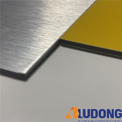 Prezzo di fabbrica pannello di alluminio spazzolato ACP/ACM 4x8 Ft, nano rivestimento, facile installazione per parete divisoria