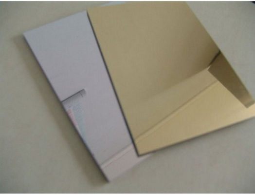 Pannello composito di alluminio specchio per decorazioni architettoniche Leggerezza Alta durezza Resistente alle intemperie