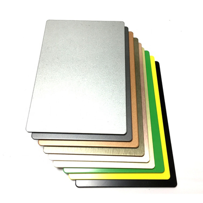 pannello composito di alluminio di spessore PVDF di 1.5mm per il tabellone per le affissioni