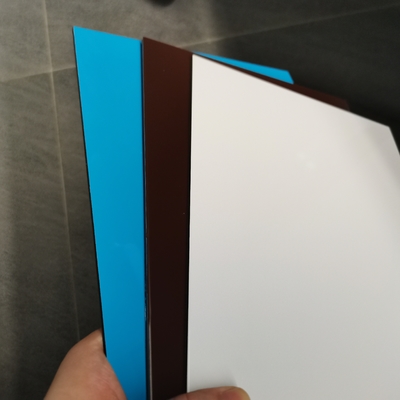 Il pannello composito di alluminio del PE 1500*3200 per i materiali di Builldding sopravvive la prova